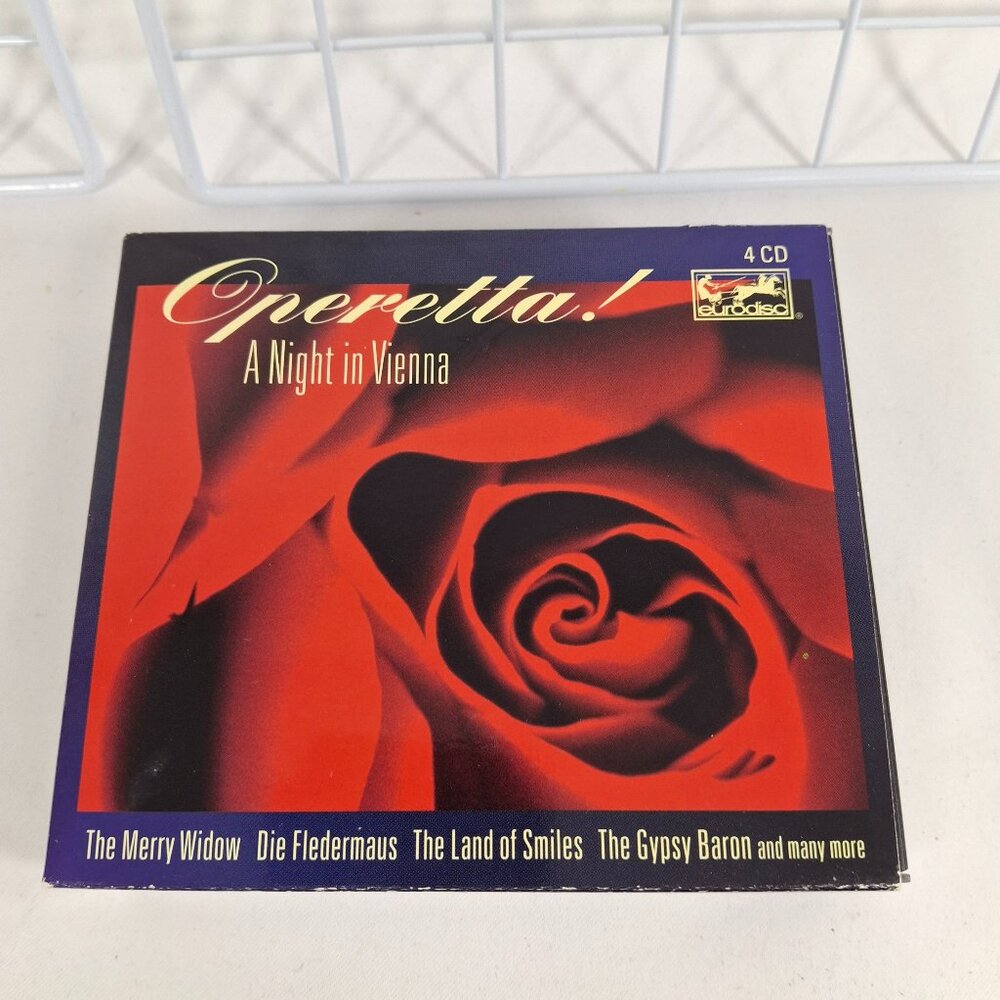 4 CD set Operetta! A Night in Vienna Featuring Selections from Famous Operettas